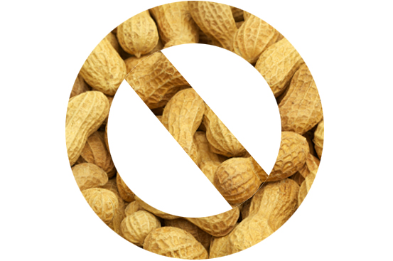 Arrangement of Roasted Peanuts, In Shell, Background
